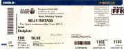 Ticket to Nelly Furtado 2013-03-11