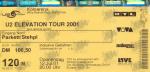 Ticket to U2 2001-07-12
