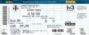 Ticket to U2 2010-08-10